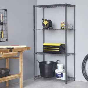 באיכות גבוהה כרום חוט מדפי מטבח ביתי אחסון מדפי מדפי יחידות מתכת שירות כרום מדף - Product Image 2