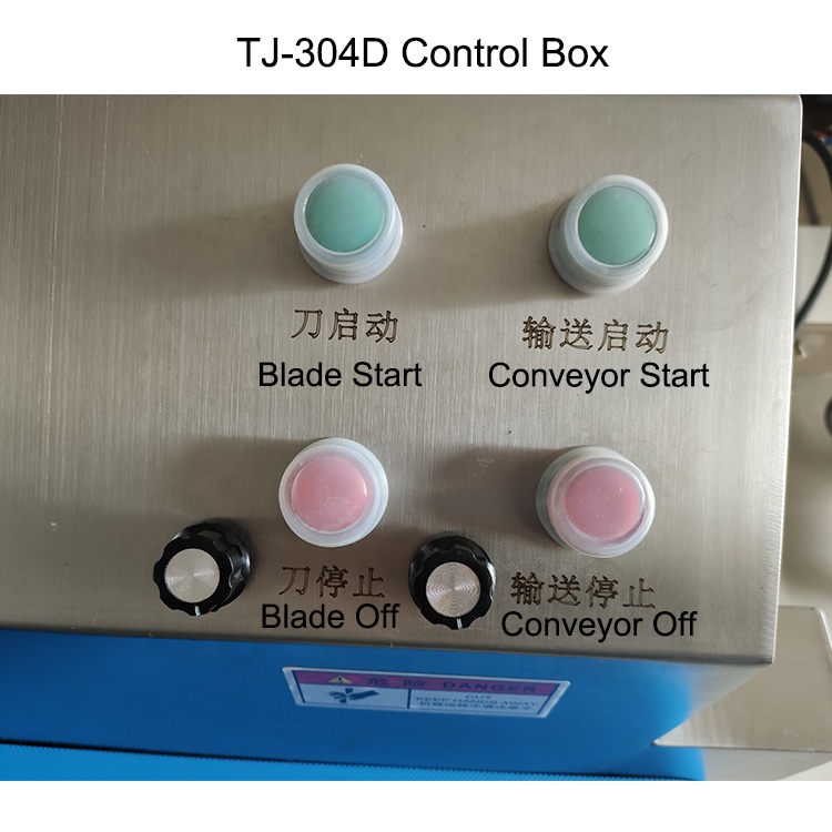 TJ-304D Stainless Steel Meat Cutting Machine Commercial Stainless Steel  Saw Seafood Pork Steak Cutter