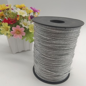 1-2 mét vàng và bạc đàn hồi dây với đàn hồi tag Rope long lanh dây - Product Image 6