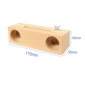 Soporte de <span class=keywords><strong>altavoz</strong></span> para teléfono móvil, amplificador de sonido de bambú para <span class=keywords><strong>Samsung</strong></span>, soportes de madera, soporte de escritorio - Product Image 6
