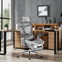 SIHOO C300 chaise de bureau ergonomique soutien lombaire réglable 6D accoudoirs mécanisme de détection de poids intelligent chaise de Posture en maille