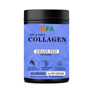 Bebida de colágeno en polvo de marca privada con fórmula proteica para mujeres, mejora la hidratación de la piel, suplementos de colágeno en polvo - Product Image 1