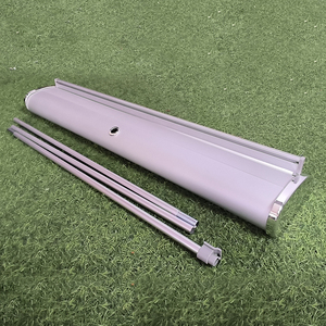 Soporte de pancarta enrollable de aluminio Estructura portátil Despliegue rápido para cabinas de ferias comerciales - Product Image 6