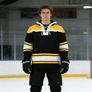 Uniforme de Hockey sobre Hielo de Malla con Diseño Infantil Personalizado, Servicio OEM al por Mayor, Ropa Deportiva 100% Poliéster, Secado Rápido, Transpirable, para Equipos - Product Image 1