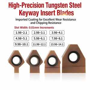 Fraiseuse CNC à rainures internes avec lame à insert carbure <span class=keywords><strong>DW6</strong></span> pour l'usinage de rainures aveugles, de cannelures et d'arbre à cannelures - Product Image 1