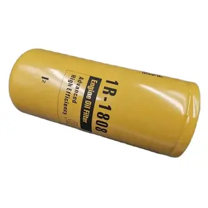 Filtro olio motore diesel 1R-1808 1 r1808 per CATERPILLAR 300 349 parti dell'escavatore filtro olio