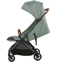 Vente en gros Poussette bébé en tissu compact et léger et facile à plier pour les voyages en avion