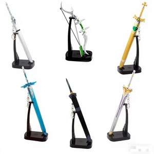 Épée <span class=keywords><strong>Art</strong></span> en ligne Kirito Golden Osmanthus épée Anime modèle d'arme avec fourreau jeu <span class=keywords><strong>de</strong></span> rôle jouet armes - Product Image 1