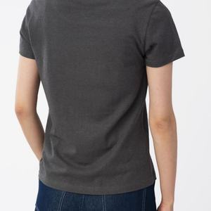 Camisetas de Manga Corta para Mujer, Personalizadas con Logotipo, Tejido Ecológico y Sostenible, Transpirable, de Algodón Orgánico y Cáñamo, Corte Ajustado Informal, Ropa Deportiva - Product Image 3