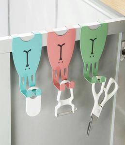 No Drill Cartoon Door <b>Hanger</b> Hook Over the Door Clothes <b>Hanger</b> for Bedroom, Hats, Bags - <b>Space</b> <b>Saving</b> Durable Back-Mounted Hook - Product Image 3