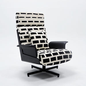 Modern Fabric Leisure <b>Chair</b> High Backrest Swivel Lounge <b>Chair</b> Single-Person Bedroom Home <b>Living</b> <b>Room</b> Furniture Customizable - Product Image 1