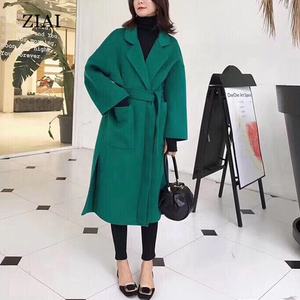 <span class=keywords><strong>Manteau</strong></span> en <span class=keywords><strong>laine</strong></span> à fente ouverte Veste en cachemire double face pour <span class=keywords><strong>femme</strong></span> Modèles d'explosion Vêtements pour <span class=keywords><strong>femme</strong></span> simples et élégants - Product Image 2