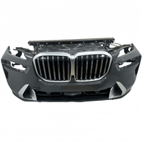 Ensemble de pare-chocs avant d'origine pour BMW X7 G07 LCI, comprenant le radiateur, OEM 2023-2026, face avant complète.