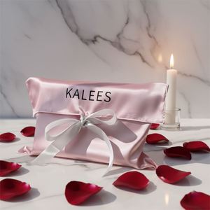 Sacs à rabat personnalisés en forme de nœud papillon, colorés, écologiques, de 7 pouces, pour vêtements, foulards en soie, emballages anti-poussière, enveloppes de rangement - Product Image 1