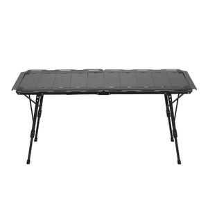 <span class=keywords><strong>Table</strong></span> IGT en <span class=keywords><strong>aluminium</strong></span> réglable en hauteur portable Design moderne Sac de transport Meubles d'extérieur Pliage Pique-nique <span class=keywords><strong>Camping</strong></span> 4 places - Product Image 6