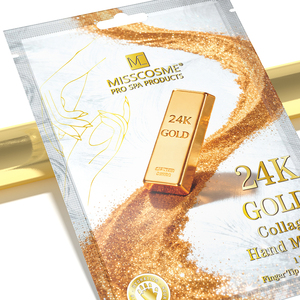 หน้ากากทองคำ24K มีกลิ่นแรงต้านริ้วรอยติดทนนานสำหรับร้านทำสปาเล็บ - Product Image 1