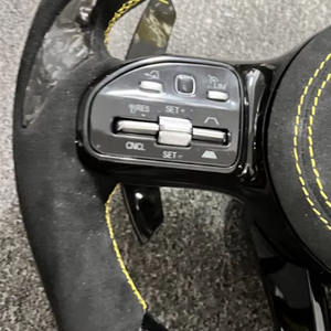 Volant en fibre de carbone personnalisé pour <span class=keywords><strong>Mercedes</strong></span>-Benz C300 C200 C180 W204 W211W213 W205 W447 E63 Glc S G Class LED - Product Image 4