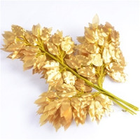 QSLH-CF116 Vente chaude Feuilles artificielles Plantes vertes Feuillage en soie Feuilles de ficus Plantes artificielles Feuilles de banian pour mariage