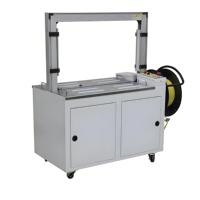 Machine de cerclage électrique entièrement automatique de regroupement de papier ondulé PP pour le noyau de moteur de PLC de boissons de nourriture de boîtes de carton