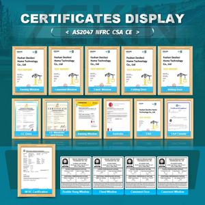 <span class=keywords><strong>Ventanas</strong></span> de Toldo con Marco de Aluminio y Vidrio Espejado ZEKIN, Resistentes a Huracanes, para Uso en Cocina, Abatibles hacia Abajo, para Viviendas, Residencias y Apartamentos - Product Image 4