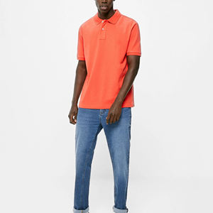 Polos de hombre de alta calidad de color personalizados, camisetas de polo ajustadas para hombre, polos de hombre con logotipo personalizado - Product Image 6