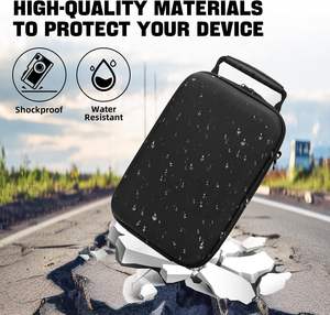 Étui de voyage en cuir rigide HESPLUS pour appareils photo hybrides Sony <span class=keywords><strong>Alpha</strong></span> <span class=keywords><strong>7</strong></span> <span class=keywords><strong>II</strong></span>/III/IV/a7 ILCE7M3, fermeture éclair, accessoires compatibles - Product Image 6