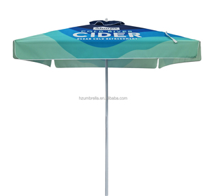Sombrilla de Playa Plegable Promocional <span class=keywords><strong>Milo</strong></span> Industrial de 105 cm, 350 g/m², Impermeable, de Poliéster, con Inclinación de Acero Inoxidable para Exteriores y Hospitales - Product Image 6