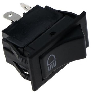 KCD2-7-203 Rocker Switch Automotive Fog <b>Light</b> Switch Double Reset ABS <b>Shell</b> Dust Proof 100000 Cycle Life - Product Image 4