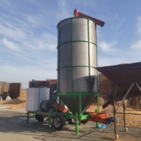 Séchoirs agricoles mobiles haute performance pour riz et maïs à vendre