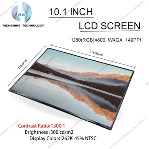 โมดูลจอแสดงผล LCD ขนาด 10.1 นิ้ว รุ่น G101EVN01.1 ความละเอียด 1280(RGB)*800 แบบ LVDS 30 พิน 60Hz สำหรับจอแสดงผลอุตสาหกรรม - Product Image 4