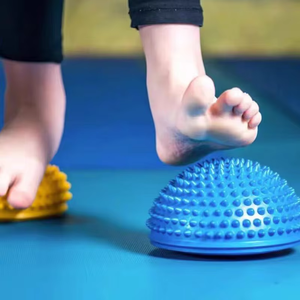 Bola de piña de masaje mate de alta calidad con textura de diamante <span class=keywords><strong>para</strong></span> entrenamiento de equilibrio de terapia de masaje - Product Image 1