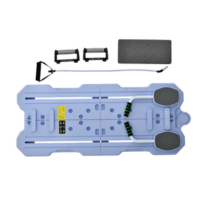 Tavola Pilates Multifunzionale 5-in-1 per Uso Domestico, Accessori per <span class=keywords><strong>Plank</strong></span>, Muscoli Pettorali e Addominali, Ruota per <span class=keywords><strong>Esercizi</strong></span> Addominali - Product Image 1