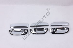 WZXD ABS cromado cubierta de manija de puerta de coche manijas tazón 7 9 pasajero para <span class=keywords><strong>Hyundai</strong></span> Starex <span class=keywords><strong>H1</strong></span> 1997 2000 2003 - Product Image 3