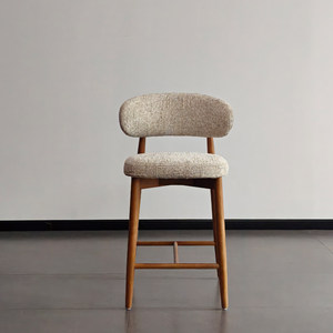 Silla de Comedor de Madera Maciza Estilo Italiano <span class=keywords><strong>Oleandro</strong></span>, Taburete Minimalista para Isla, Moderno y Elegante para Salas de Estar, Económico - Product Image 3