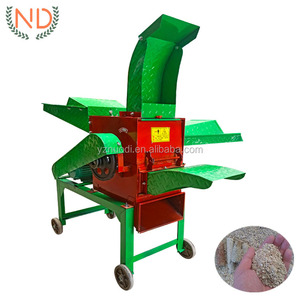 Mini chaff Máy cắt cỏ linh lăng khô hay Máy xay động vật thức ăn gia súc cắt máy làm - Product Image 5