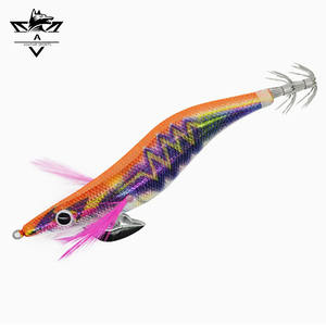 Prix compétitif, vente en gros, leurre de pêche en bois, appât lumineux en bois, crevettes en bois qui coulent rapidement, leurres de pêche en bois pour la mer, la rivière, le ruisseau - Product Image 4