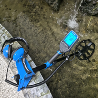 Détecteur de métaux S9 entièrement étanche, rechargeable, tout en métal, pour la recherche de trésors, avec fonction de pointage précis, identification de la cible, chasse au trésor, or