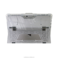 Étui de tablette antichoc de qualité militaire pour Microsoft Surface Pro 9 10 11 avec emplacement pour stylet, support pliable, coque robuste en TPU pour les professionnels
