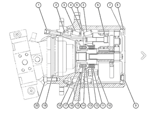 2657415929, 57415929 hộp số cho Atlas Copco <span class=keywords><strong>INGERSOLL</strong></span>-<span class=keywords><strong>RAND</strong></span> Giàn Khoan dm45 irgt2500 - Product Image 6
