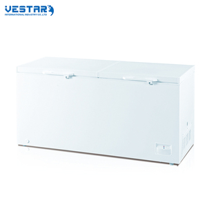 Vestar dc inverter 12v 24v גז חם למכור חזה קופאים מסחרי אופקי מקפיא עמוק מקרר מקפיא - Product Image 4
