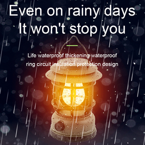 Năng lượng mặt trời đèn ngoài trời năng lượng mặt trời cao lumen đèn xách tay không thấm nước dẫn tay đèn khẩn cấp USB sạc cắm trại đèn lồng - Product Image 6