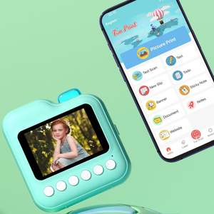 Usine populaire Garçons Filles Enfants Appareil photo à impression instantanée Appareil photo HD à <span class=keywords><strong>film</strong></span> photo instantané pour enfants pour l'extérieur Mini Impresora - Product Image 6