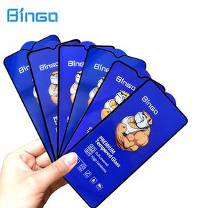 Protecteur d'écran en verre trempé Bingo 9D Dropshipping pour <span class=keywords><strong>Samsung</strong></span> A6 PLUS/A60/A7 2018/A71/A72 antistatique - Product Image 2
