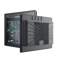 DYASUO Panel PC Industrial de Aleación de Aluminio, Totalmente Impermeable IP66 y Resistente al Polvo, de 15, 17, 19, 21.5 Pulgadas, Sin Ventilador, Táctil Integrado, WiFi6, para Entornos Hostiles