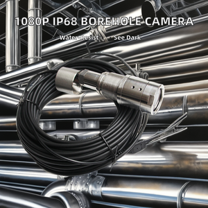 Bán hàng nóng IP68 không thấm nước giếng khoan nước ngầm máy ảnh 1-200m Mini ống cống kiểm tra tầm nhìn ban đêm <span class=keywords><strong>CCD</strong></span> cảm biến <span class=keywords><strong>USB</strong></span> 1-năm - Product Image 2