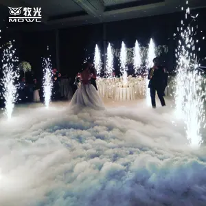 MOWL niedrig liegende Rauch maschine Nimbus 3500W Hochzeit Trockeneis-Nebel-Maschine für Hochzeit Bühne Party