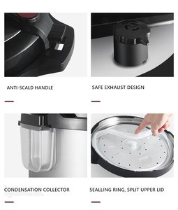 Cuisinière à pression électrique commerciale à prix direct d'usine, multi-usages, cuiseur à riz, acier inoxydable, cuisinière instantanée automatique 10L - Product Image 3