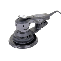 Lijadora Orbital Aleatoria Eléctrica sin Escobillas de 380W, 6 Pulgadas (150mm), Velocidad Variable, 220V, Máquina de Lijado sin Polvo para Bricolaje, para Autos, Madera y Metal