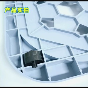 Support mobile multifonctionnel pour bouteilles de gaz, plateau de rangement en plastique épaissi, utilisation en cuisine - Product Image 4