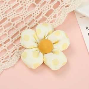 Tự làm hoa đầy bông phụ kiện quần áo sáng tạo tự làm hoa năm cánh hoa Phụ kiện tóc thủ công tự làm hoa trang trí - Product Image 5